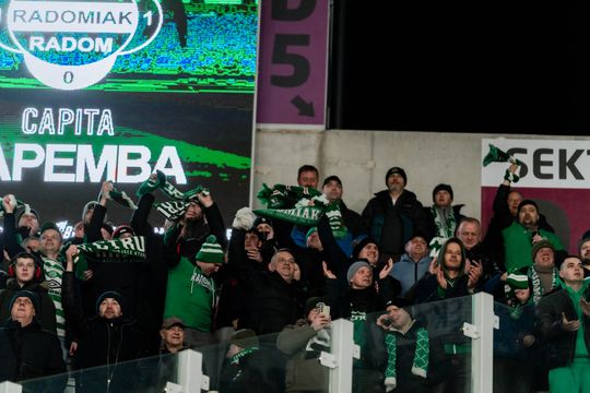 Kibice na meczu Radomiak Radom - Arka Gdynia (zdjęcia) 