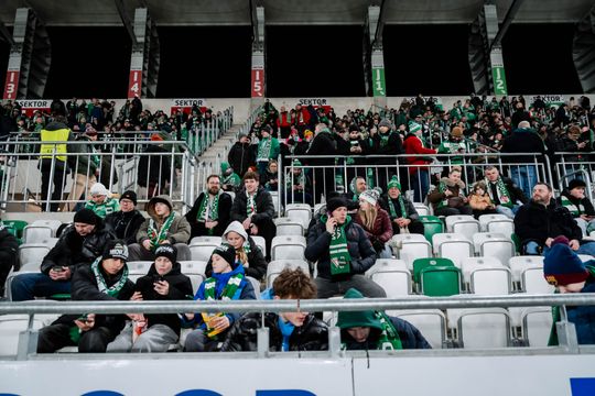 Kibice na meczu Radomiak Radom - Arka Gdynia (zdjęcia) 