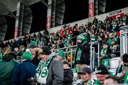 Kibice na meczu Radomiak Radom - Arka Gdynia (zdjęcia) 