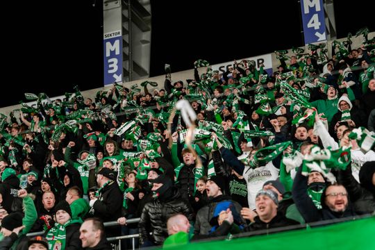 Kibice na meczu Radomiak Radom - Arka Gdynia (zdjęcia) 