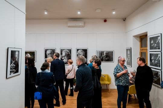 Wernisaż wystawy Andrzej Wajda - Noc czerwcowa (zdjęcia)