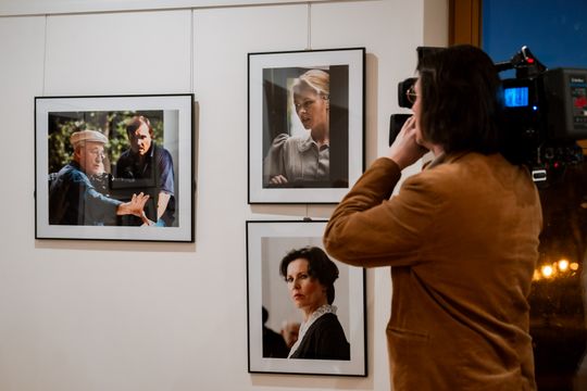 Wernisaż wystawy Andrzej Wajda - Noc czerwcowa (zdjęcia)