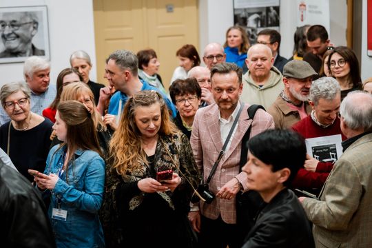 Wernisaż wystawy Andrzej Wajda - Noc czerwcowa (zdjęcia)
