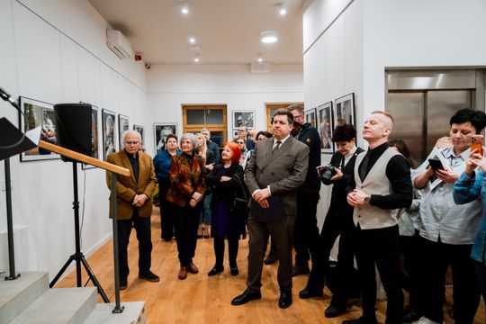 Wernisaż wystawy Andrzej Wajda - Noc czerwcowa (zdjęcia)