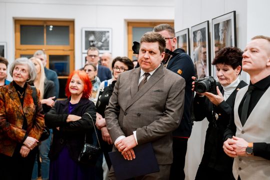 Wernisaż wystawy Andrzej Wajda - Noc czerwcowa (zdjęcia)