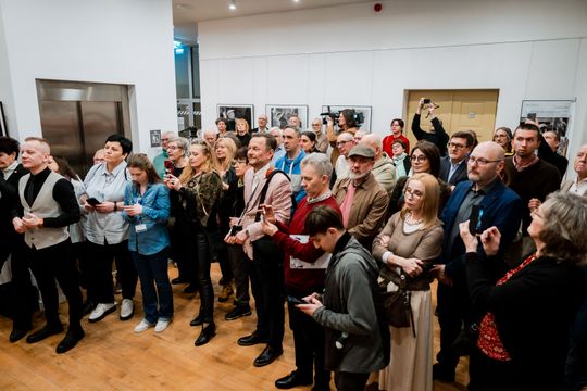 Wernisaż wystawy Andrzej Wajda - Noc czerwcowa (zdjęcia)