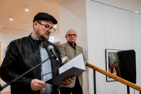 Wernisaż wystawy Andrzej Wajda - Noc czerwcowa (zdjęcia)