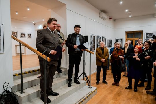 Wernisaż wystawy Andrzej Wajda - Noc czerwcowa (zdjęcia)