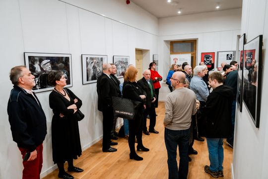 Wernisaż wystawy Andrzej Wajda - Noc czerwcowa (zdjęcia)