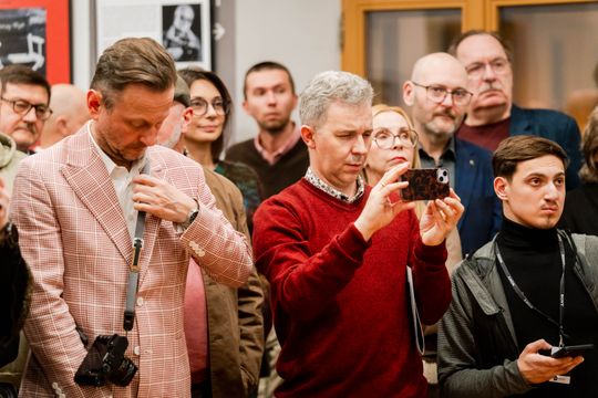 Wernisaż wystawy Andrzej Wajda - Noc czerwcowa (zdjęcia)