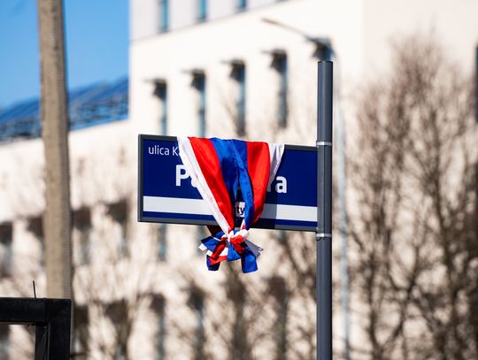 Inauguracja nowej nazwy ulicy - Kazimierza Paździora (zdjęcia)