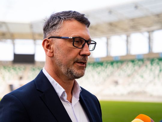 Konferencja prasowa dot. murawy na stadionie przy Struga 63 (zdjęcia)