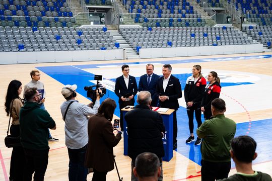 Konferencja prasowa dot. meczu reprezentacji Polski w piłce ręcznej (zdjęcia)