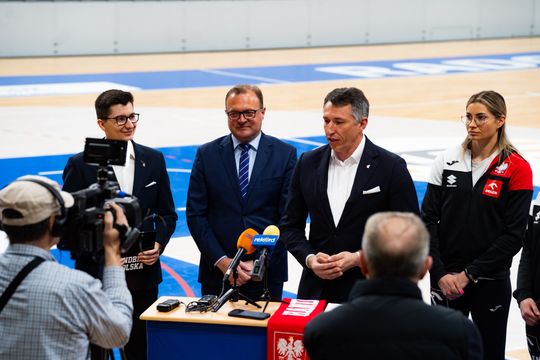 Konferencja prasowa dot. meczu reprezentacji Polski w piłce ręcznej (zdjęcia)