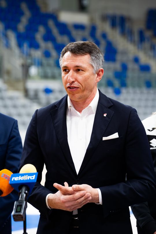 Konferencja prasowa dot. meczu reprezentacji Polski w piłce ręcznej (zdjęcia)