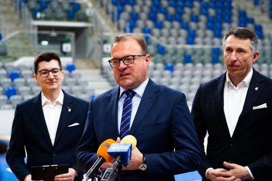 Konferencja prasowa dot. meczu reprezentacji Polski w piłce ręcznej (zdjęcia)