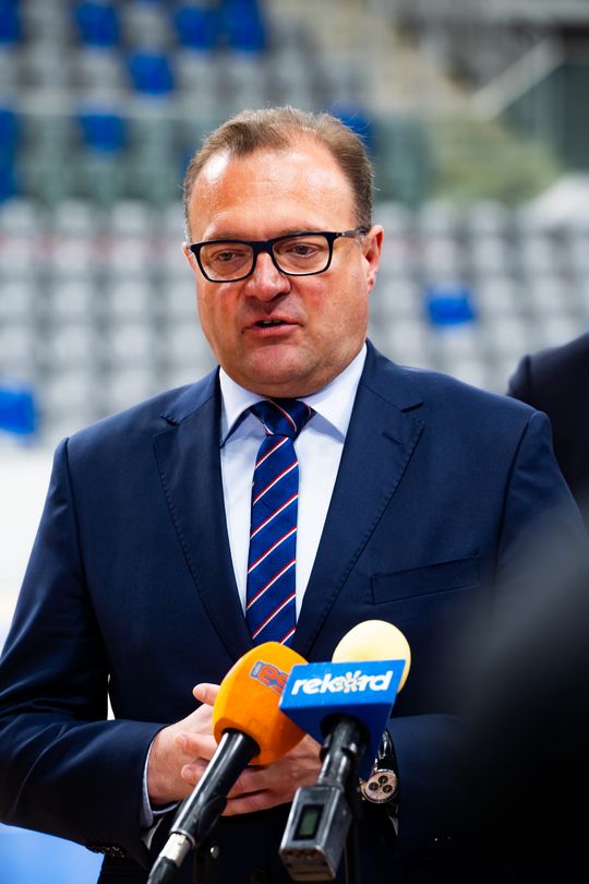 Konferencja prasowa dot. meczu reprezentacji Polski w piłce ręcznej (zdjęcia)