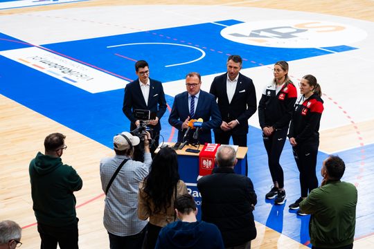 Konferencja prasowa dot. meczu reprezentacji Polski w piłce ręcznej (zdjęcia)