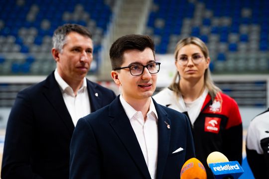 Konferencja prasowa dot. meczu reprezentacji Polski w piłce ręcznej (zdjęcia)