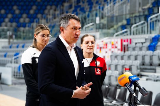 Konferencja prasowa dot. meczu reprezentacji Polski w piłce ręcznej (zdjęcia)