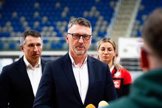 Konferencja prasowa dot. meczu reprezentacji Polski w piłce ręcznej (zdjęcia)