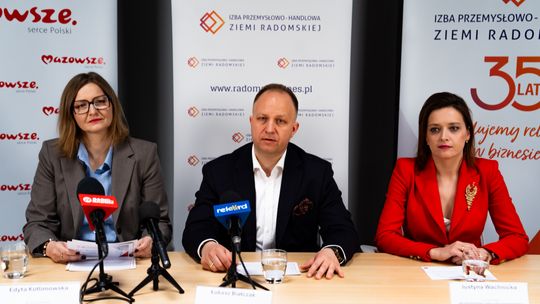 Konferencja prasowa Izby Przemysłowo-Handlowej Ziemi Radomskiej (zdjęcia)