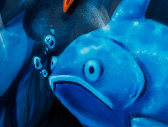 Nowy mural w przejściu podziemnym na ustroniu (zdjęcia)