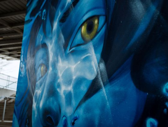 Nowy mural w przejściu podziemnym na ustroniu (zdjęcia)