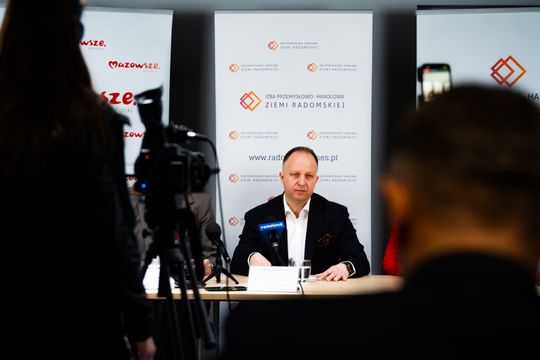 Konferencja prasowa Izby Przemysłowo-Handlowej Ziemi Radomskiej (zdjęcia)