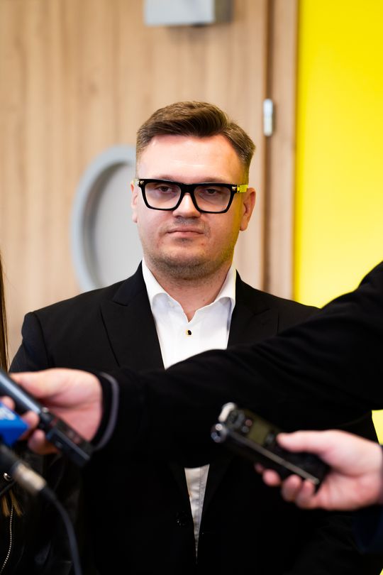 Briefing prasowy w nowo wybudowanym żłobku przy ul. Piastowskiej (zdjęcia)