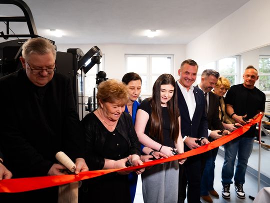 Otwarcie siłowni w szkole podstawowej w Rusinowie (zdjęcia)