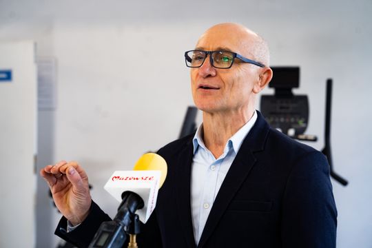 Otwarcie siłowni w szkole podstawowej w Rusinowie (zdjęcia)