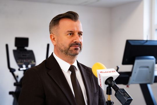 Otwarcie siłowni w szkole podstawowej w Rusinowie (zdjęcia)