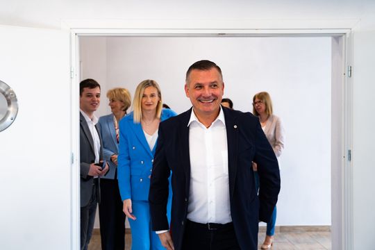 Otwarcie siłowni w szkole podstawowej w Rusinowie (zdjęcia)