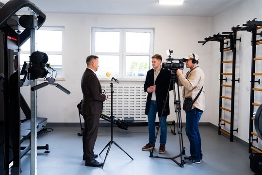 Otwarcie siłowni w szkole podstawowej w Rusinowie (zdjęcia)