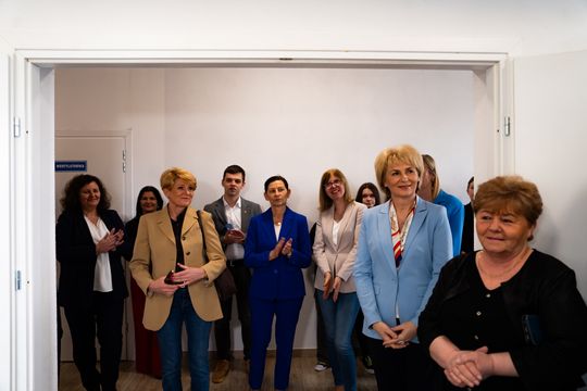 Otwarcie siłowni w szkole podstawowej w Rusinowie (zdjęcia)