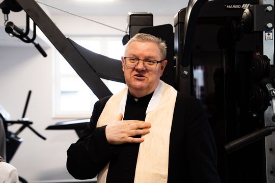 Otwarcie siłowni w szkole podstawowej w Rusinowie (zdjęcia)