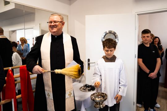 Otwarcie siłowni w szkole podstawowej w Rusinowie (zdjęcia)