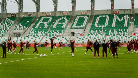Konferencja prasowa i trening piłkarskiej reprezentacji Polski U21 przed meczem z Armenią (zdjęcia)
