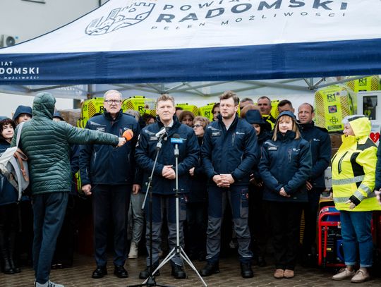 Briefing prasowy Powiat Radomski (zdjęcia)