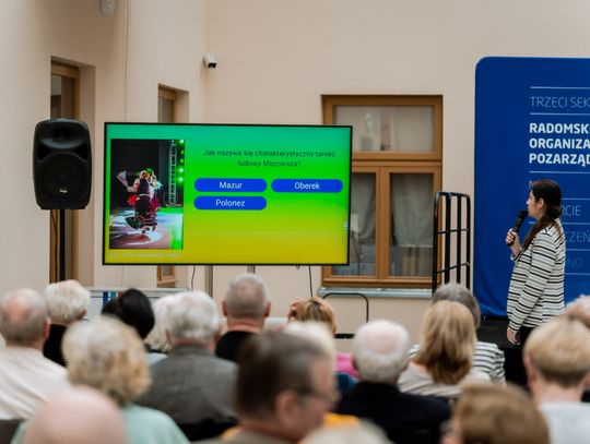 Mazowsze, znamy, pamiętamy, odkrywamy. Spotkanie historyczno-quizowe dla seniorów (zdjęcia)