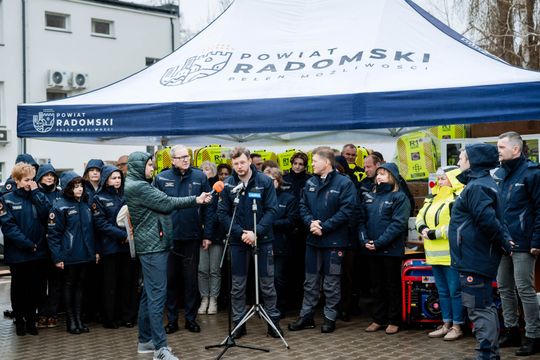 Briefing prasowy Powiat Radomski (zdjęcia)