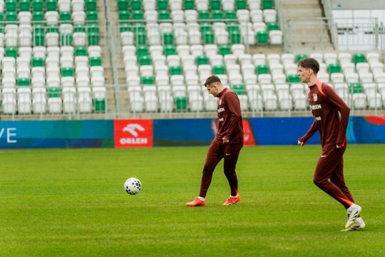 Konferencja i Trening reprezentacji Polski U21 (zdjęcia)
