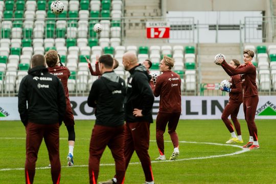 Konferencja i Trening reprezentacji Polski U21 (zdjęcia)