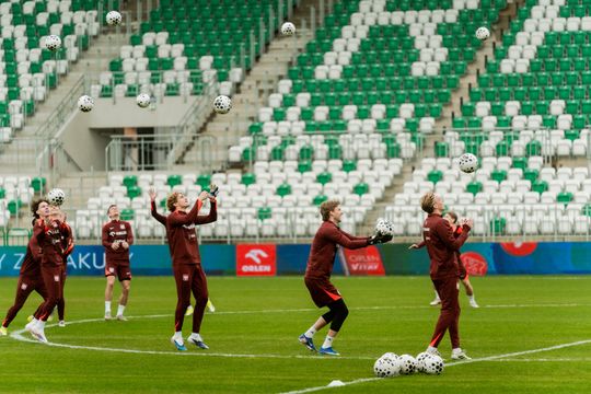 Konferencja i Trening reprezentacji Polski U21 (zdjęcia)