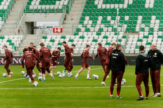 Konferencja i Trening reprezentacji Polski U21 (zdjęcia)