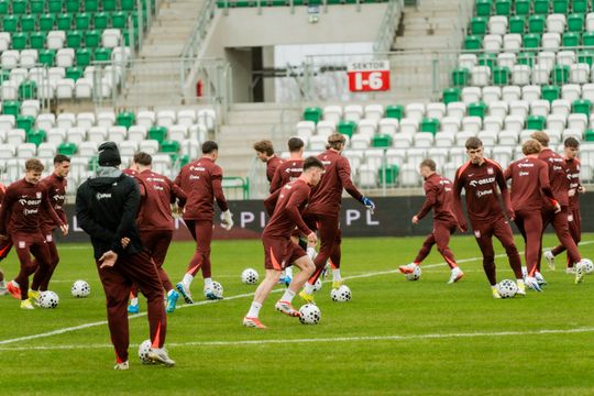 Konferencja i Trening reprezentacji Polski U21 (zdjęcia)