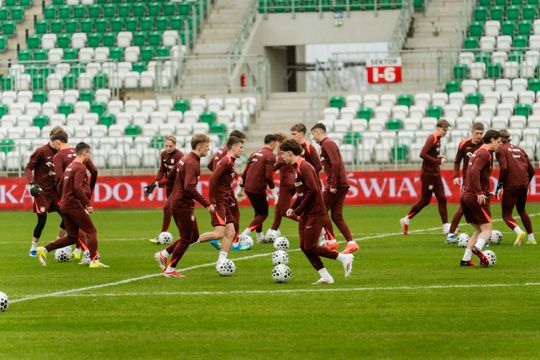 Konferencja i Trening reprezentacji Polski U21 (zdjęcia)