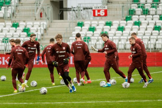 Konferencja i Trening reprezentacji Polski U21 (zdjęcia)