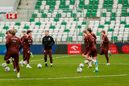 Konferencja i Trening reprezentacji Polski U21 (zdjęcia)